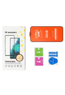 Ochranné sklo Wozinsky Full Glue pro Apple iPhone 16 Pro - černé